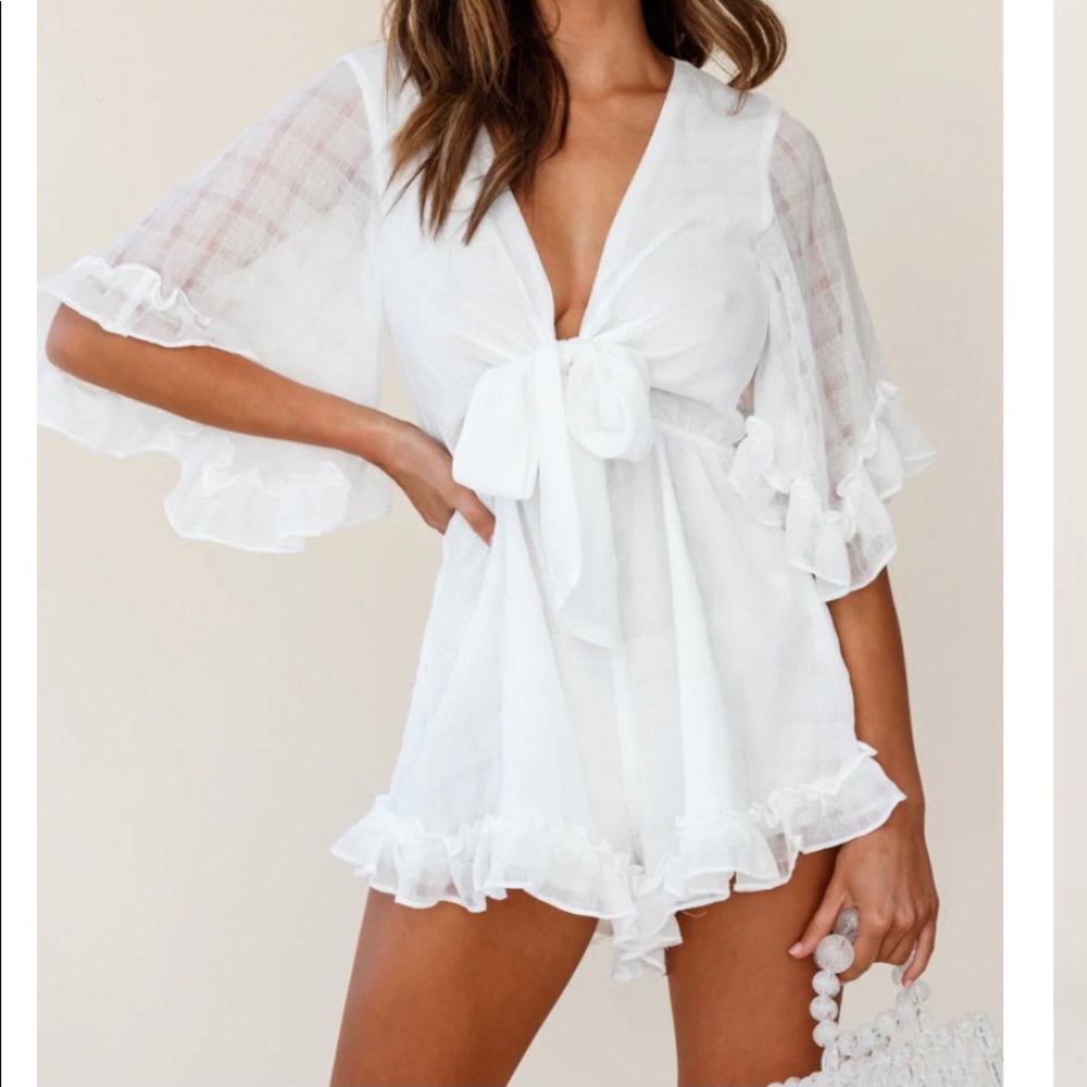 White Romper